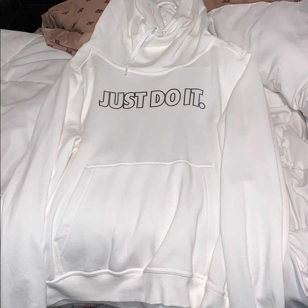 White Nike Sweatshirt